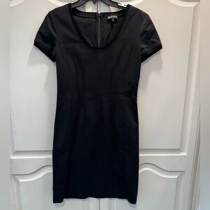 Emporio Armani Black Short Sleeve Mini Dress